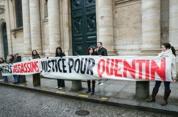 Rassemblement à Paris le 15 février 2026 pour demander "justice pour Quentin", décédé à Lyon après une agression mortelle 