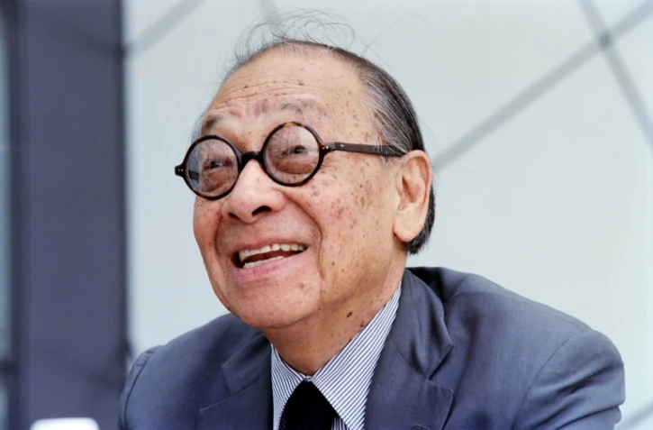 L'architecte sino-américain Ieoh Ming Pei, le 31 août 1995 à Cleveland