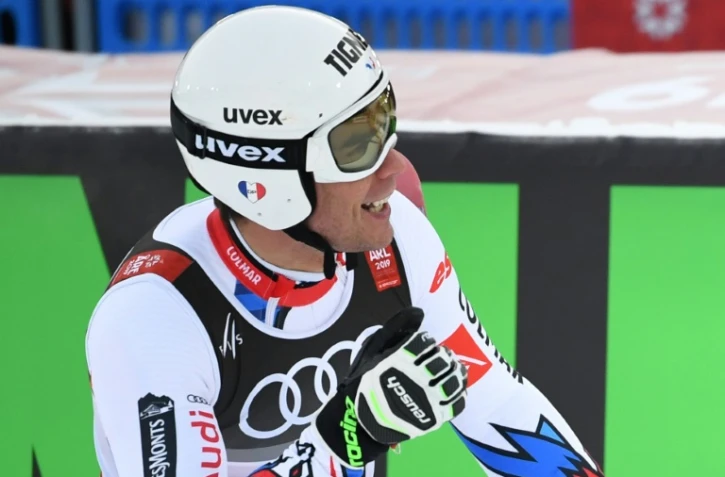 Le Français Johan Clarey, vice-champion du monde de super-G, le 6 février 2019 à Are en Suède