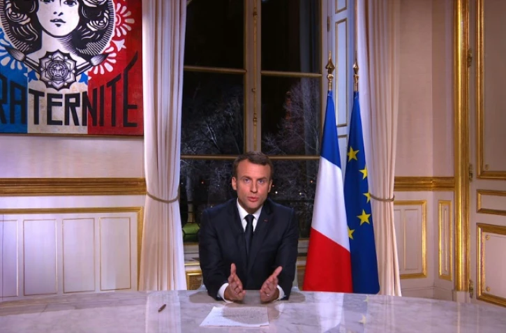 Voeux d'Emmanuel Macron aux Français le 31 décembre 2017