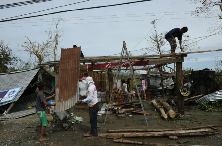 Dégâts à Ilagan, aux Philippines, après le passage du typhon Haima, le 20 octobre 2016
