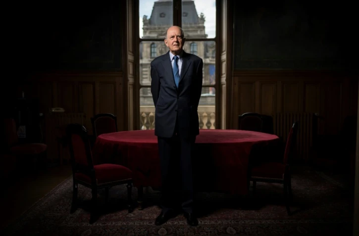 Jean-Marc Sauvé, vice-président du Conseil d'Etat, lors d'une séance photo le 4 septembre 2017 à Paris