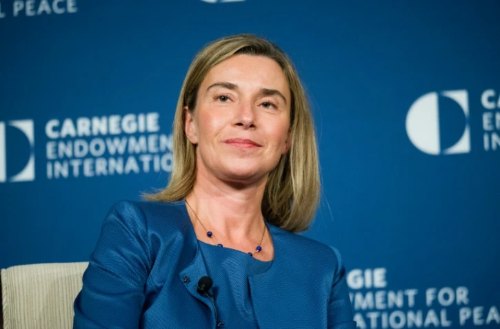 La chef de la diplomatie de l'UE Federica Mogherini, le 21 juillet 2016