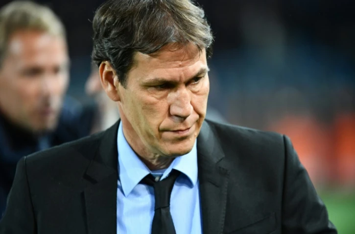 L'entraîneur de l'OM Rudi Garcia lors du match contre Montpellier, le 4 novembre 2016 à La Mosson