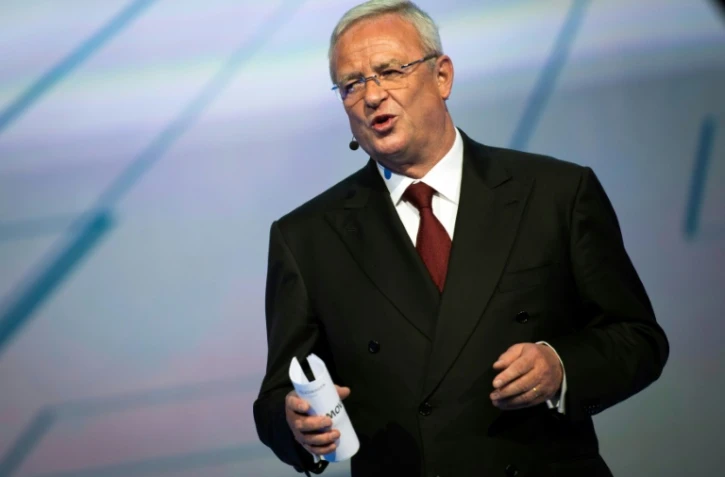 Martin Winterkorn le 14 septembre 2015 à Francfort