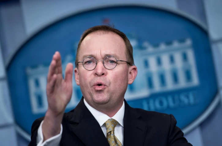 Mick Mulvaney le 20 janvier 2018 à la Maison Blanche