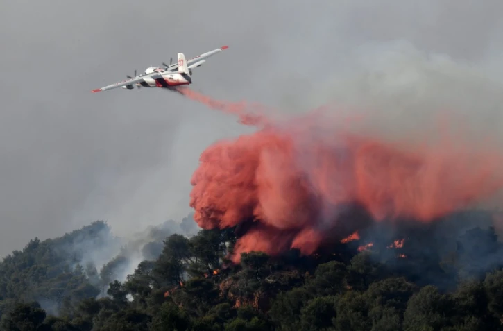 Incendie dans les environs de Vitrolles, au nord de Marseille, le 10 août 2016