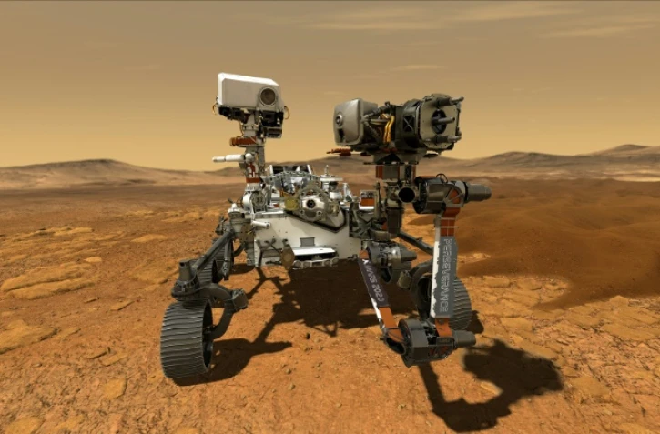 Photo fournie par la Nasa le 5 mars 2020 du Rover Perseverance qui devrait arriver sur Mars en février 2021 