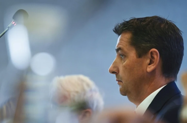 Le maire de Saint-Etienne Gaël Perdriau en conseil municipal, le 26 septembre 2022 