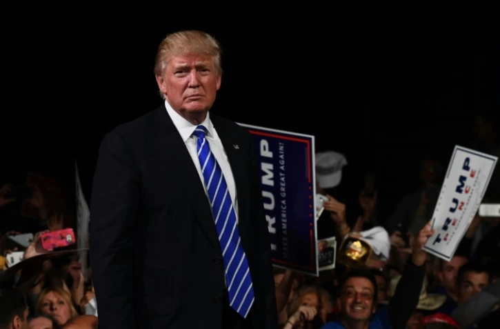 Le candidat républicain à la Maison Blanche Donald Trump, le 30 septembre 2016 à Novi dans le Michigan