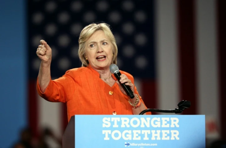 Hillary Clinton en Floride, le 8 août 2016