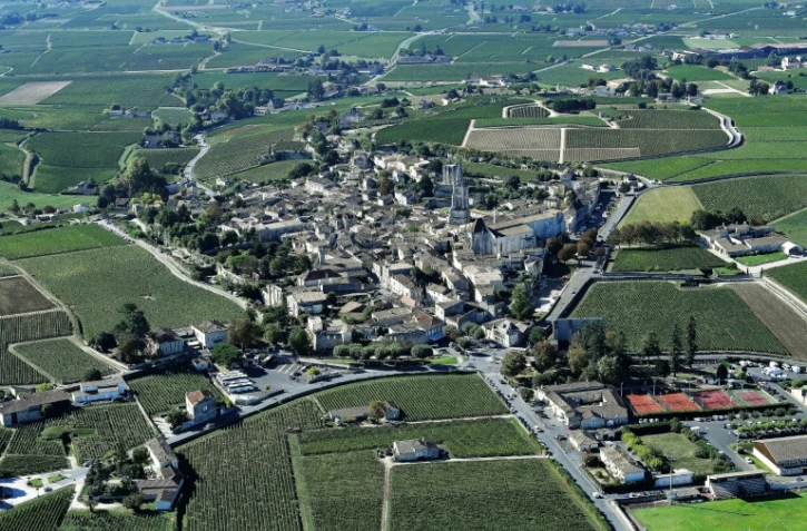 Le village de Saint-Emilion, le 24 septembre 2018 en Gironde