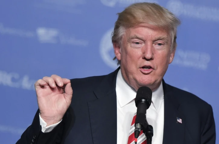 Le candidat républicain à la présidentielle américaine Donald Trump, le 9 septembre 2016 à Washington