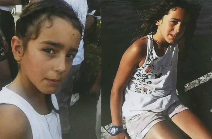 Avis de recherches, photographié le 28 août 2017, pour Maelys, une fillette de 9 ans disparue pendant un mariage à Pont-de-Beauvoisin
