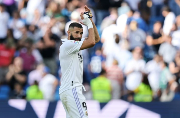 Karim Benzema le 3 septembre 2022 lors d'un match de Liga entre le Real Madrid et le Real Betis. Après 14 saisons, 353 buts et 25 trophées sous le maillot du club espagnol, l'attaquant français s'en va