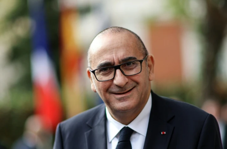 Le ministre français de l'Intérieur Laurent Nunez en déplacement à Espagne, le 24 ctobre 2025 à Madrid