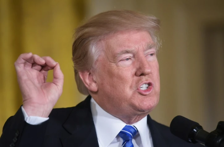 Le président américain Donald Trump, le 23 juin 2017 à Washington