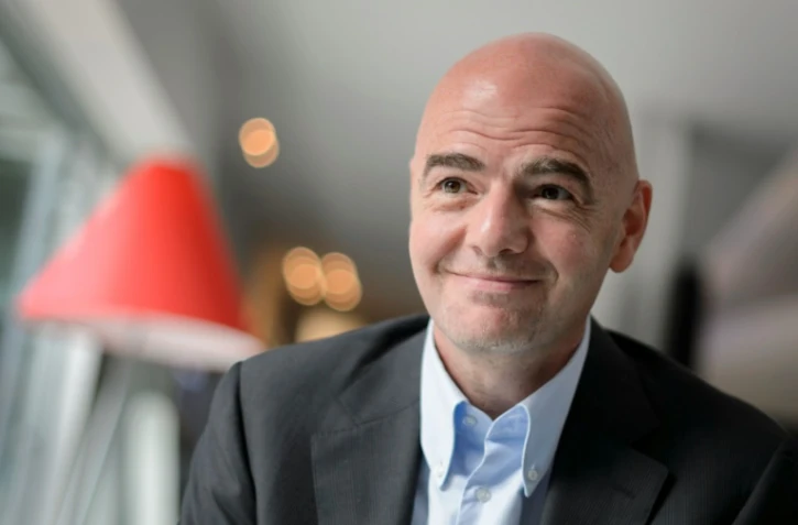 Gianni Infantino, candidat à la présidence de la Fifa, lors d'un interview, le 24 février 2016 à Zurich