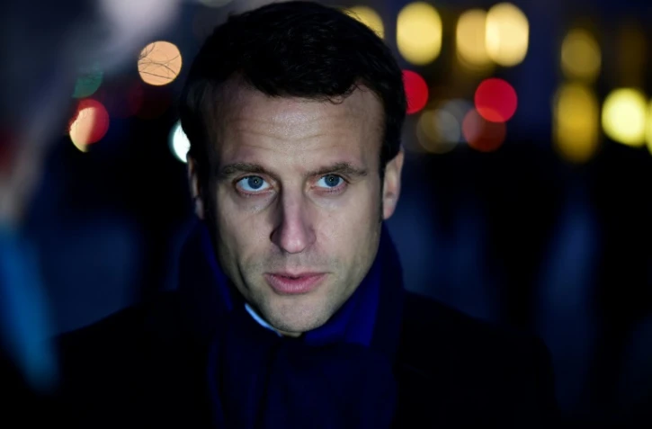 Emmanuel Macron, le 10 janvier 2017 à Berlin