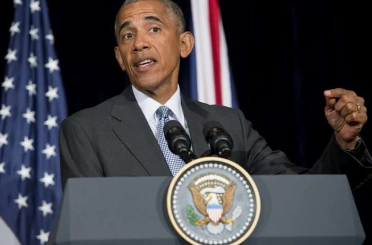 Le président américain Barack Obama au sommet du G20 à Hangzhou, le 4 septembre 2016