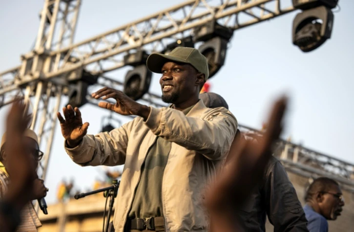 L'opposant sénégalais Ousmane Sonko le le 14 mars 2023 à Dakar