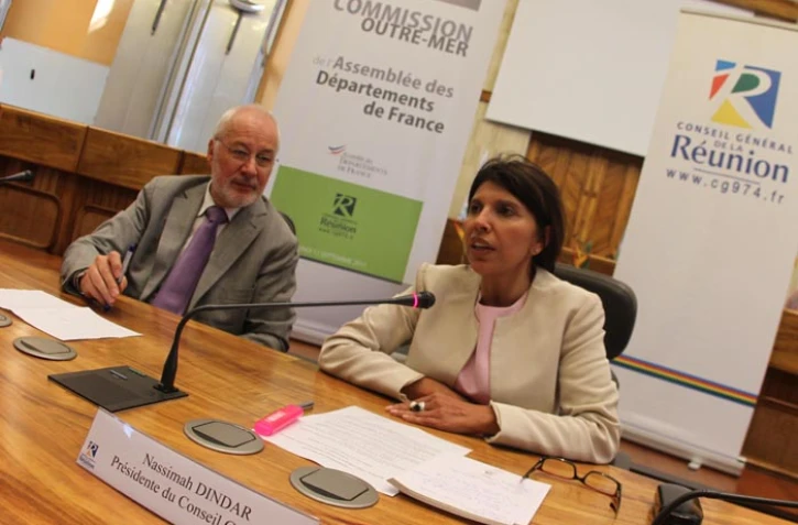 Lundi 12 septembre 2011
Conférence de presse sur la Commission d'outre-mer
Photo Michel Désiré