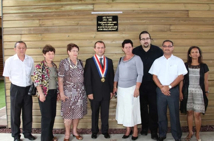Mardi 20 septembre 2011 - Inauguration de l'école Ary Payet à Saint-André (photo D.R)