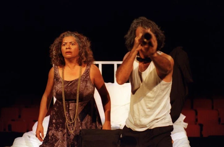 Pièce de théâtre &quot;Mobie-Diq&quot; (photo Sébastien Marchal)