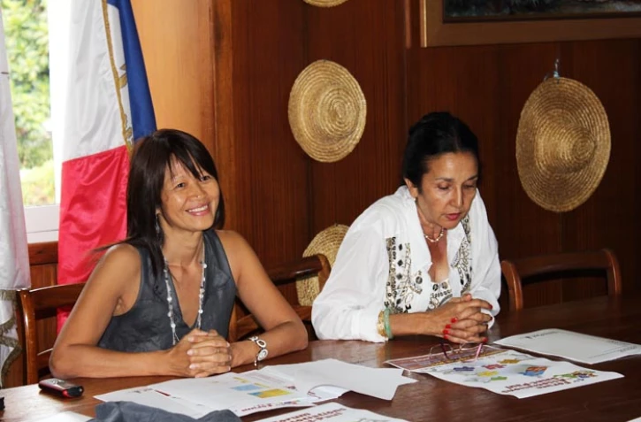 Mercredi 28 septembre 2011 - Conférence de presse sur le premier forum des associations à Saint-Paul (photo mairie de Saint-Paul)