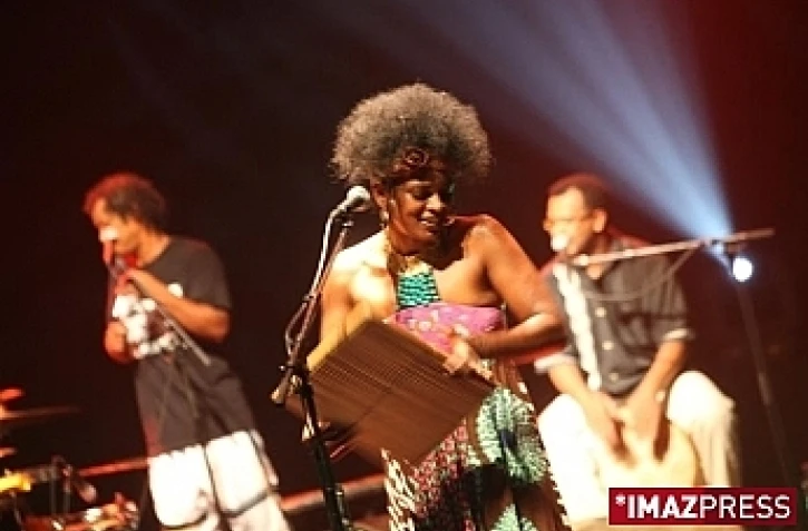 Christine Salem en concert (photo d'archives)