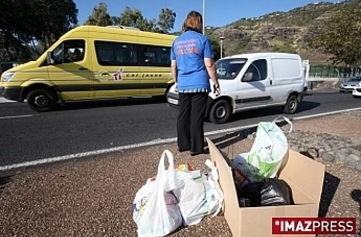 Collecte de denrées alimentaires de l'association Valcoré (photo d'archives)