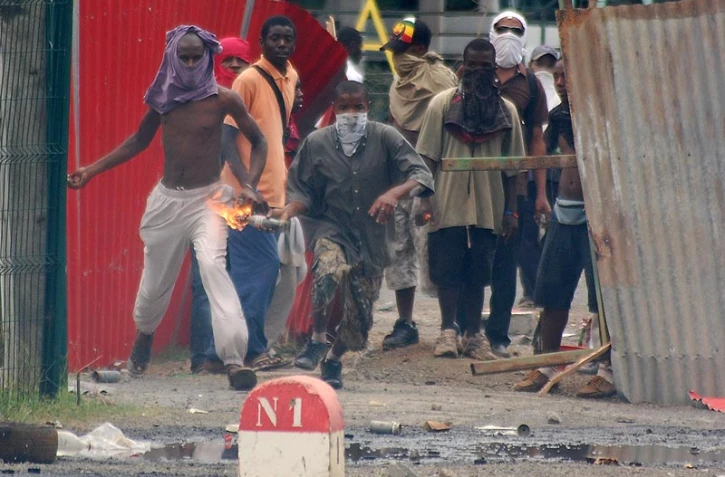 Manifestation à Mayotte