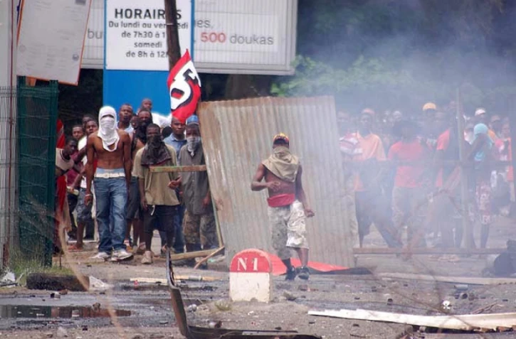 Manifestation Ă Mayotte
