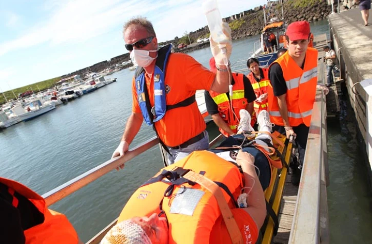 Mardi 18 Octobre 2011
Simulation de crash d'un aéronef en mer