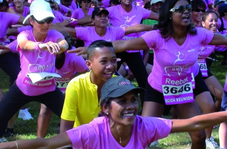 Participantes à la course Odysséa (Photo D.R)