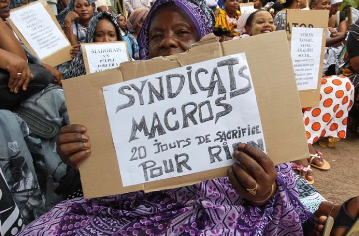 Mercredi 18 Octobre 2011
Manifestation des Mahorais