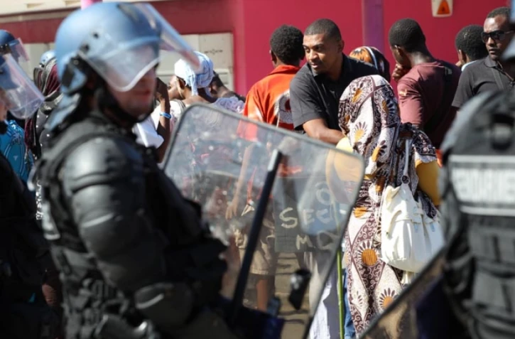 Manifestation à Mayotte