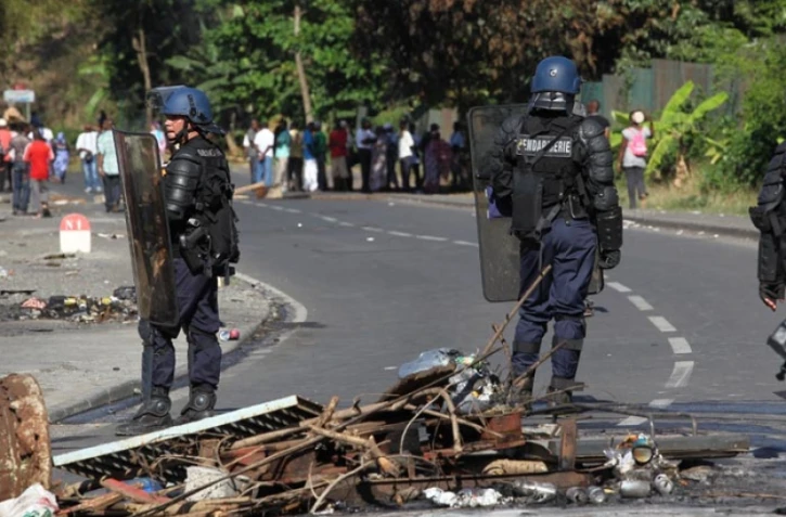 Manifestation à Mayotte