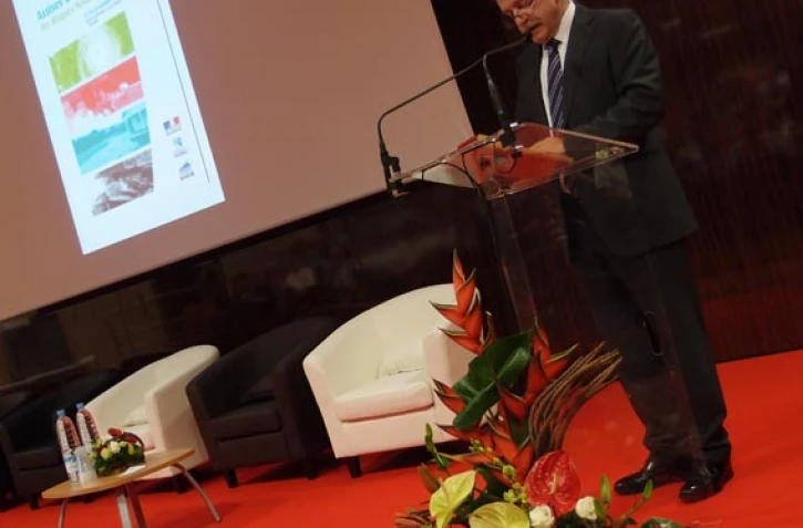 Jeudi 27 octobre 2011 - Lancement des premières assises régionales des risques naturels (Photo Émilie Sorres)