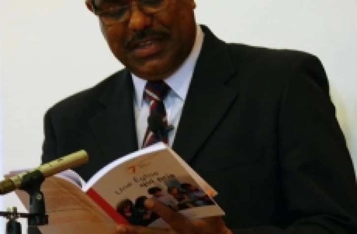 Jean-Paul Vimbouly,  pasteur en charge des églises adventistes de la région ouest (Photo DR)