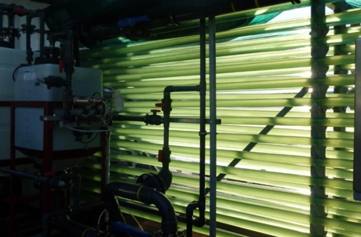 Nouveau module de production de micro-algues (photo D.R)