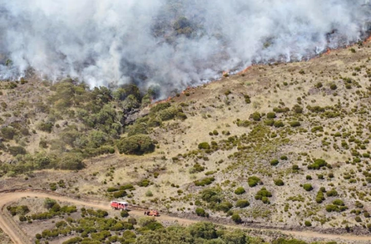 Vendredi 28 Octobre 2011
Incendie dans le massif du Maïdo