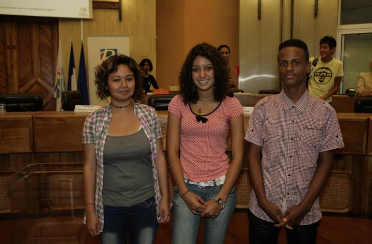 Vendredi 28 octobre 2011 - Le bureau du conseil général des jeunes (photo D.R)