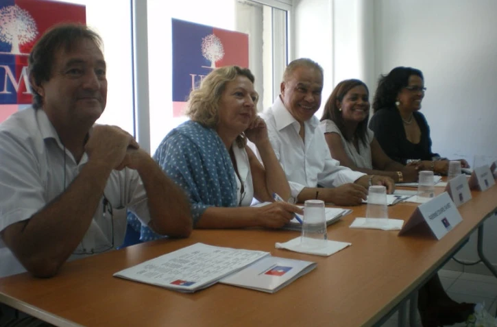 Dimanche 13 novembre 2011 - Conférence de presse de la fédération locale de l'UMP (Photo D.R)