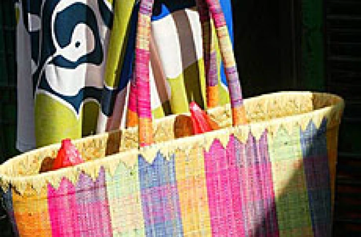 Image de sac au marché forain...