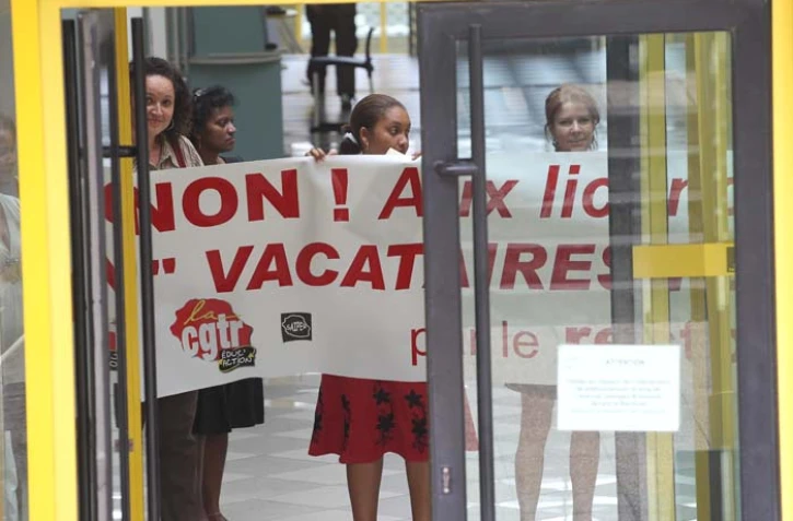 Vendredi 2 Décembre 2011


Une vingtaine de manifestants occupe le  Rectorat