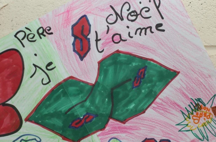 Mardi 6 Décembre 2011
Atelier du Père Noël au centre de tri du chaudron