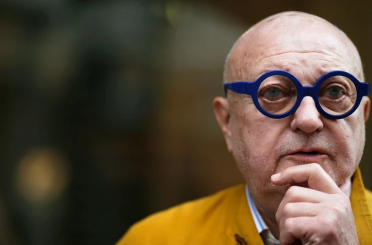 Le chroniqueur gastronomique Jean-Pierre Coffe, le 22 septembre 2013 à Paris