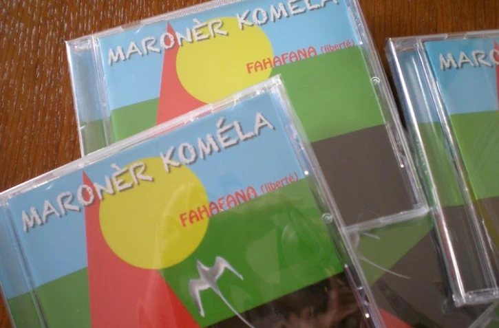 L'album "Fahafana" du groupe Maronèr Koméla (photo D.R)