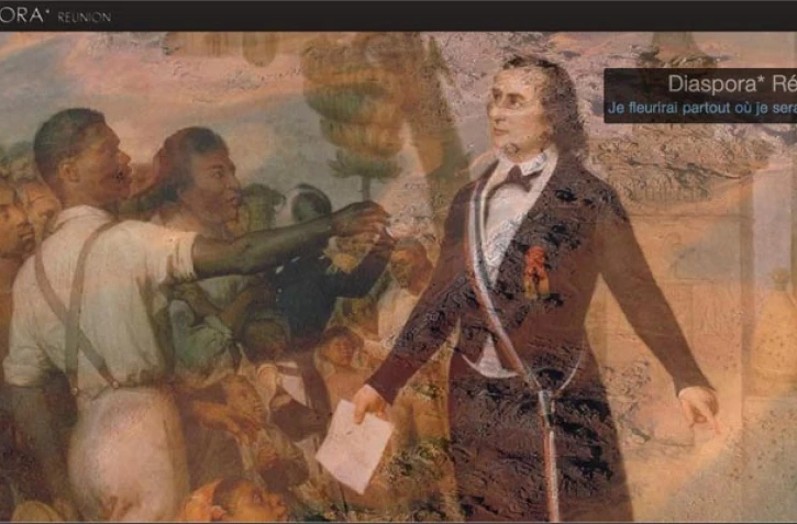 Capture d'écran du site www.diaspora.re